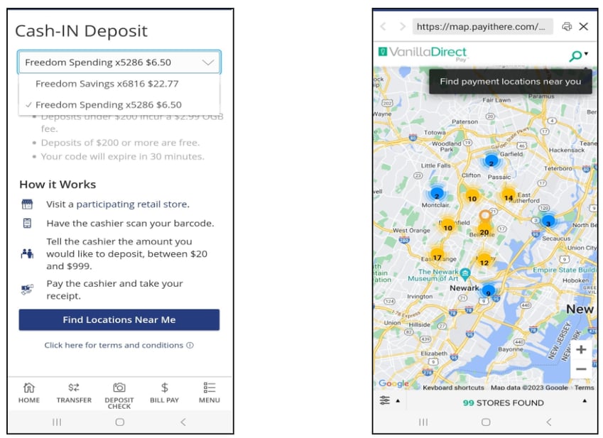 Where Can I Deposit Cash Into My Gobank Account How do I deposit cash into my account?